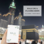 Hajj Dua Cards, Hajj Duas Physical Cards, Duas For Hajj,Hajj Flashcards, Hajj Duas PDF| Total of 32 cards.